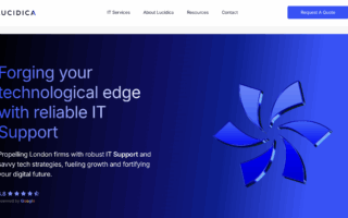 Lucidica LTD. Website